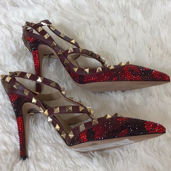 VALENTINO GARAVANI Camouflage Rockstud Pumps. - Picture 8 of 12